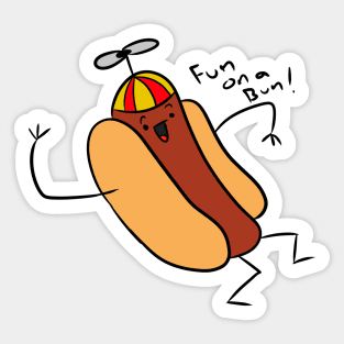 Fun on a Bun! Sticker